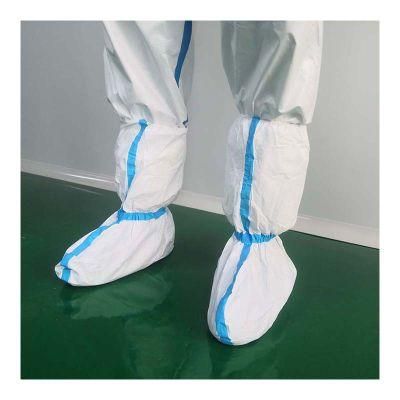 White Disposable Waterproof Non Slip Boot Shoe Cover Foot Protection 240PCS Per Carton