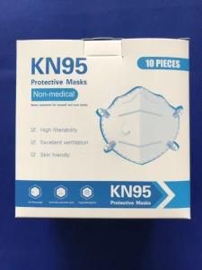 Wholesale Top Quality and Disposable 5 Layers KN95 Single-Use Mask with Valve FFP2 Non-Woven Mask
