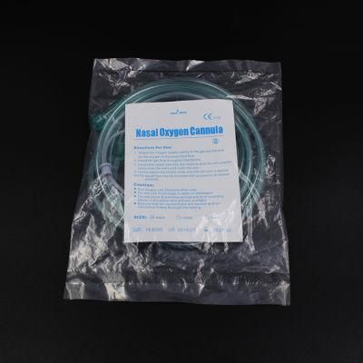 Soft Disposable PVC Nasal Oxygen Cannula with CE ISO Approved