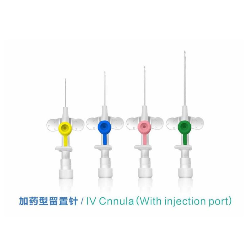 CE FDA Approved Disposable IV Cannula with or Without Wings Valve with Manufacturer Price