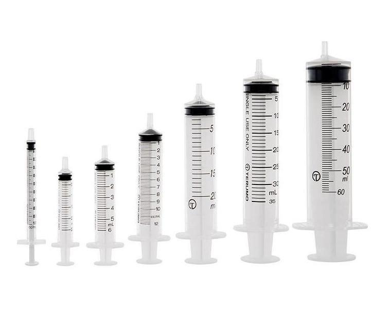 3 Part Disposable Plastic CE &ISO with/Without Needle Syringe