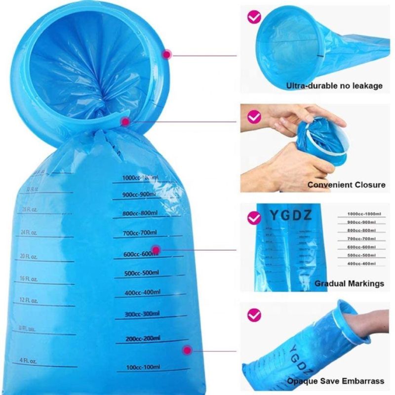 Vomit Car Emesis Bags Travel Sports Sickness Throwing Bags Disposable Blue Ballet Bags for Morning and Sleep