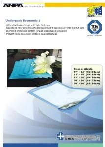 Underpads Economic for Personal Care and Medical Use with Reasonable Price