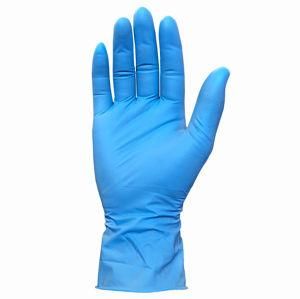 2020 Hot Sale Disposable Blue Duty Work Examination Industrial Non-Medical Nitrile Gloves for Protective