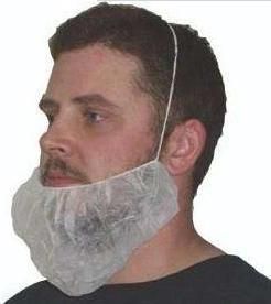 10GSM PP Non Woven Disposable Beard Cover/Beard Mask/Mouth Cover/ ISO9001 ISO14001 ISO13485 GB Test Report