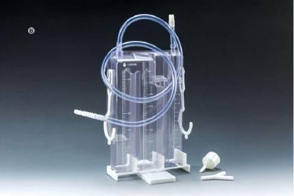 Medical Diposable Single/Double/Triple Chamber Chest Thoracic Drainage Bottle with CE Certificate