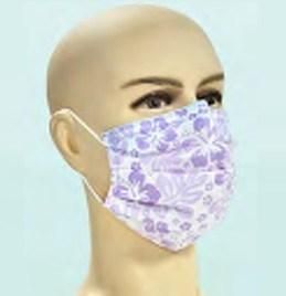 Elastic Surgical 3 Ply Decorative Face Mask