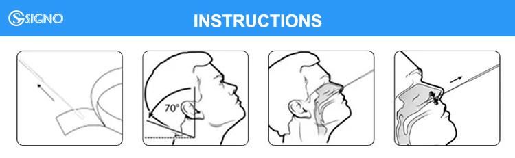 New Type Top Sale Medical Supplier Price Nylon Nasal Nasal Swab