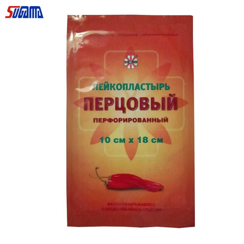 New Product Herbal Pain Relief Ginger Capsaicin Patch Hot Capsicum Plaster