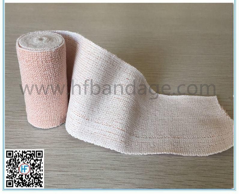 High Elastic Bandage Wrap-Durable Compression Bandage with Clips CE Approval