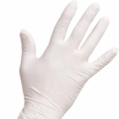 Disposable High Flexibility Anti-Static Blue Nitrile Glove for Personal Protect