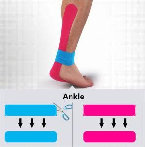 Waterproof Physio Therapy Recovery Elastic Cotton Muscle Athletic Support Precut Kinesiology Sports Tape for Pain Relief