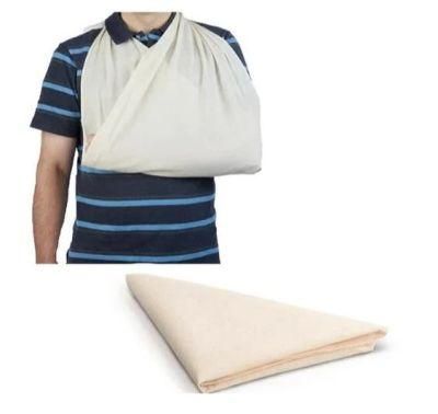 Medical Triangle Bandage One PC One Bag with Two Pins