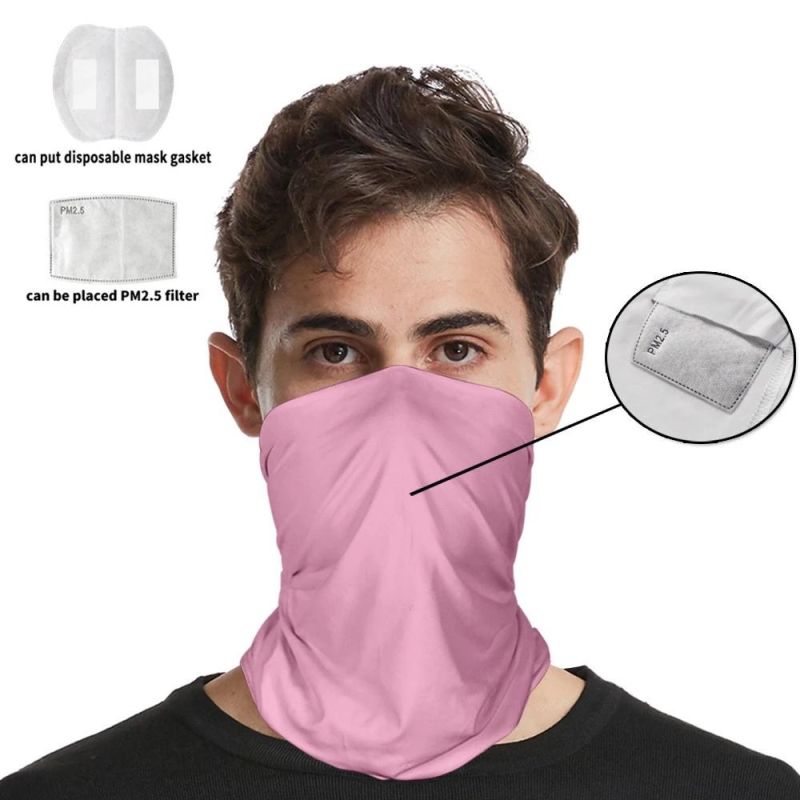 Motorcycle Face Masks 2 Seamless Half Face for out Riding Skull Face Tube Scarf Black Outdoor Game Battle FFP2