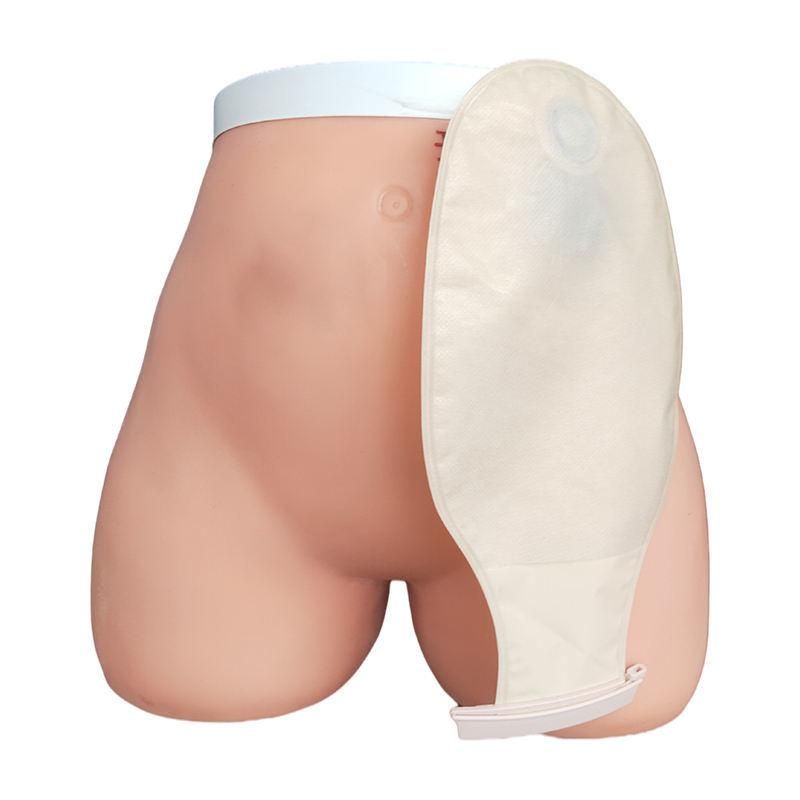 Colostomy Bag Cheap Price Ostomy Skin Friendly Non-Woven Lining with Clamp Closure Colostomy Bag