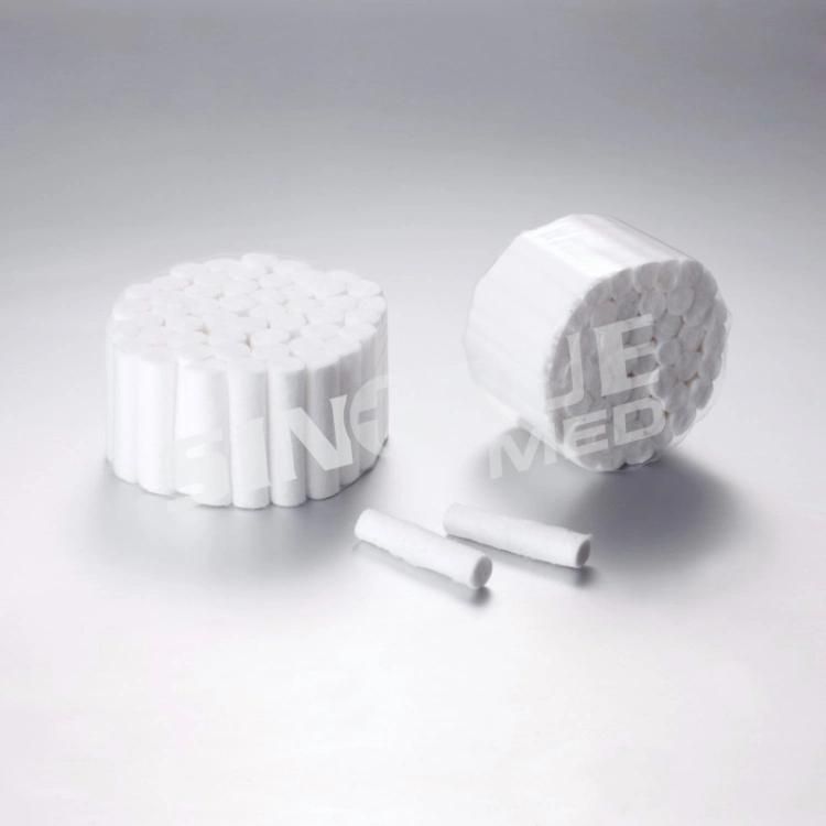 High Quality Hospital 100% Cotton Disposable Medical Dental Cotton Rolls