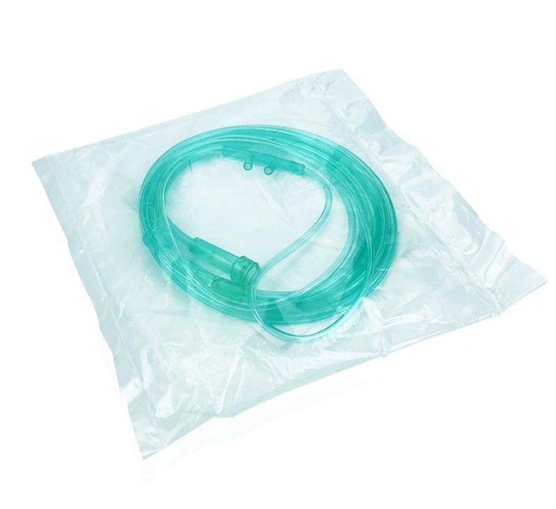 Medical Disposable Nasal Oxygen Cannula for Single Use CE ISO (Adult, Pediatric, Infant)