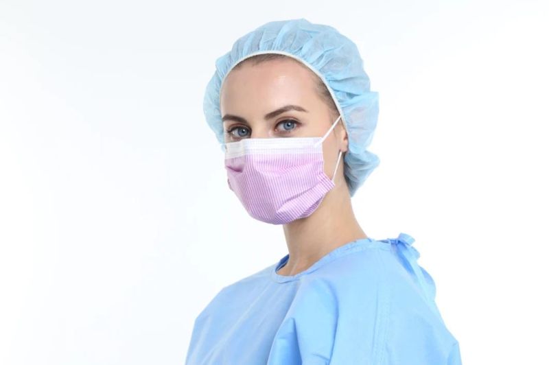 Surgical Disposable Face Mask with Printing Pattern