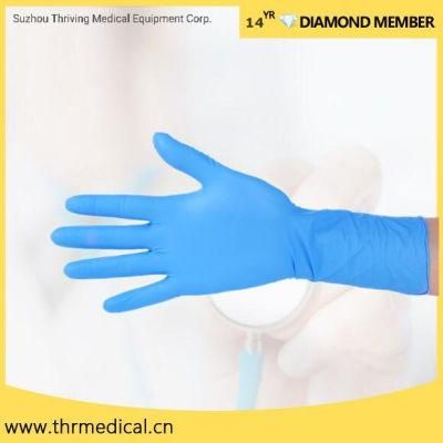 Nitrile Gloves Medical Nitrile Gloves Disposable Powder Free (THR-NG12)