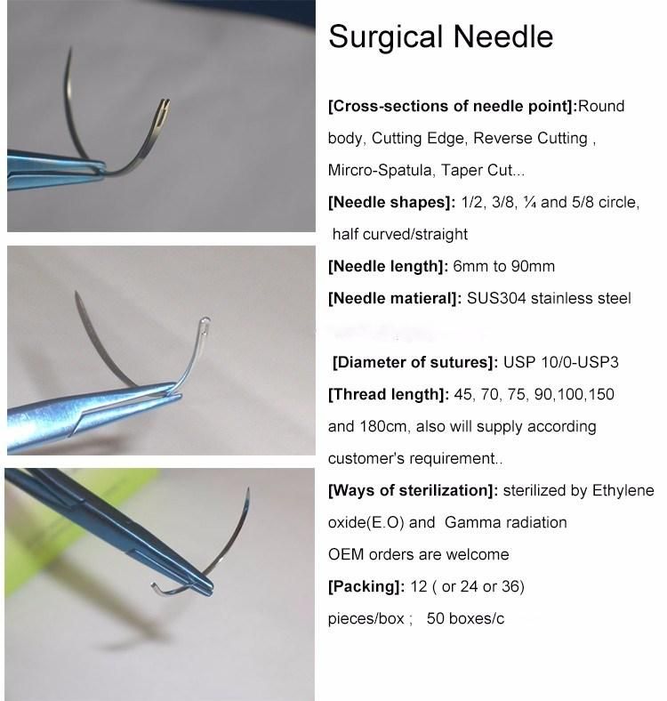 Disposable Absorbable Surgical Suture with Needle Manufacturer