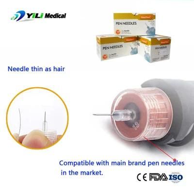 Professional Disposable Diabetic Medical Sterile Insulin Pen Needles
