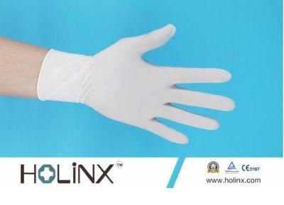 White or Blue Disposable Vinyl Gloves for Surgical Use