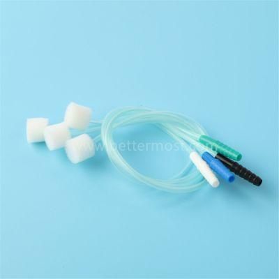 Disposable High Quality PVC Medical Single Prong Nasal Tube Size 12#