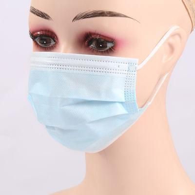 2021 Dust Antismog Mouth and Nose Mask Disposable Facemask Blue Fabric Face Mask