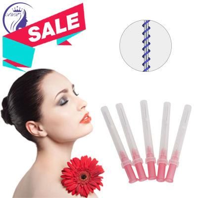 Cog 4D Mono Tornado Screw Pdo Plla Thread Facial Tensor CE V Lifting Needle I Cannula