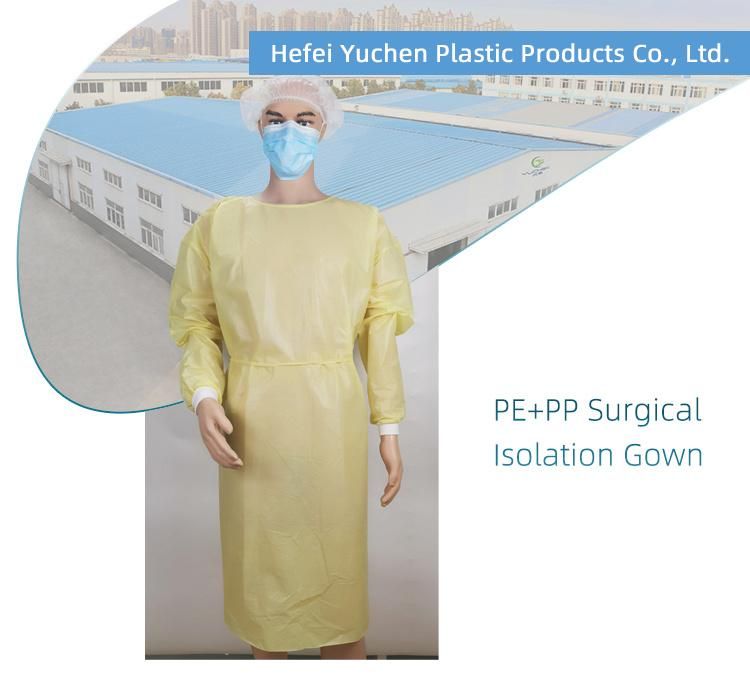 High Quality Personal Protective Gown PPE Isolation Gowns