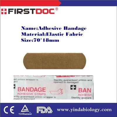 Adhesive Bandage, 70*18mm, Elastic Fabric