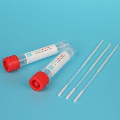 Disposable Virus Specimen Collection Tube with Flocked Swab Vtm