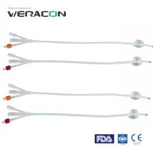 100% Medical Grade Silicone Foley Catheter, Toxin-Free