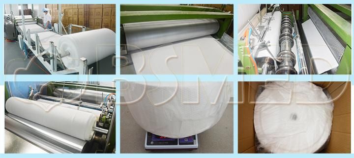 Factory of 100% Cotton Medical Embossed Cotton Wool Roll