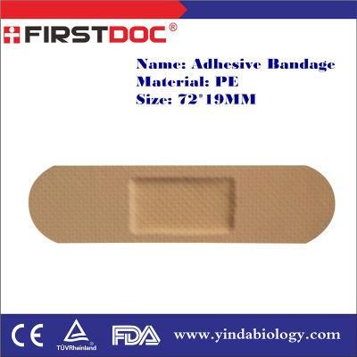 High Quality OEM 72*19mm PE Material Skin Color Adhesive Bandages