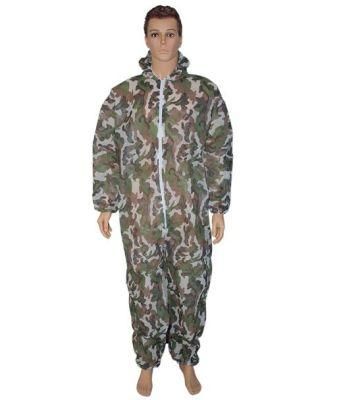 Disposable Nonwoven Camouflage Coverall