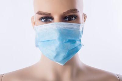 Manufacturer CE 3 Ply Earloop Face Mask Disposable Medical Face Mask