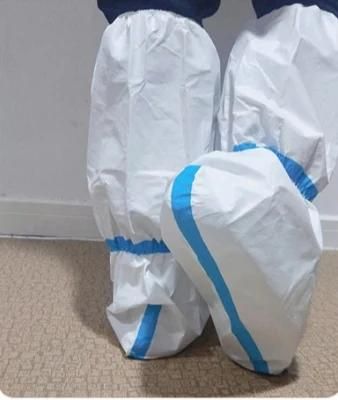 High-Quality Disposable Waterproof Nonskid Microporous Film Elastic Safety Boot Covers