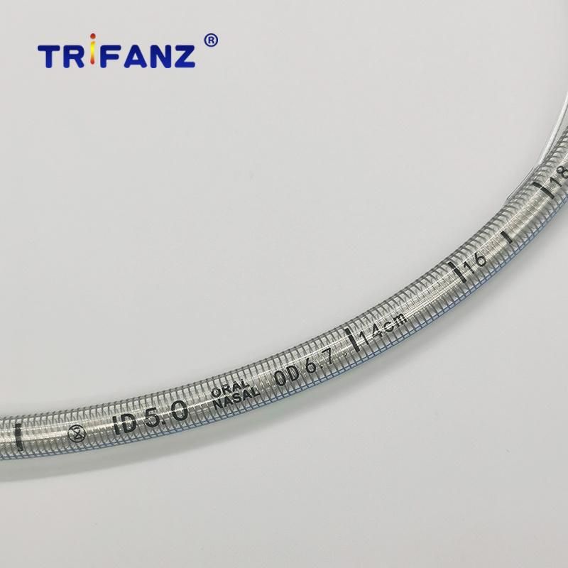 Disposable Medical Endotracheal Tube Types Cuffed and Uncuffed