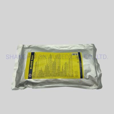 CE&ISO Certificate Disposable Medical Quadruple Blood Bag with Needle