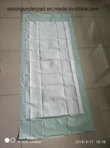 80X180 Cm Disposable Surgical Bed Underpad Wing Brand Underpad for Hospital