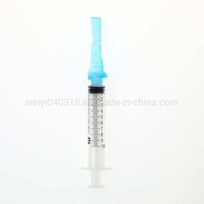 Different Kinds of Syringe with Safety Arm Cover Cap CE ISO and FDA Approved 1ml-20ml