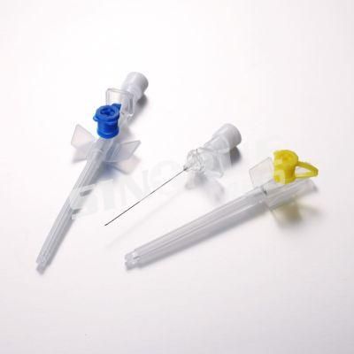 Disposable I. V. Cannula Catheter with Injection Valve