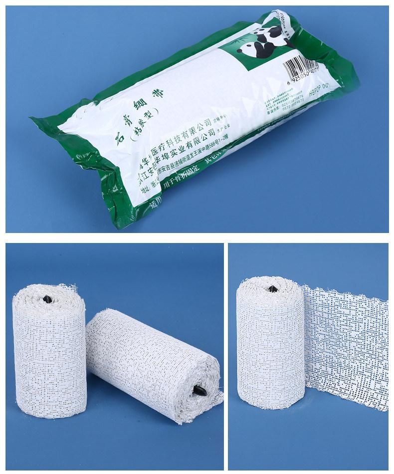 Medical Plaster Bandage Fracture Fixation Orthopedics Joint Orthopedics Wound Surface Shaping Model High-Strength Viscose Type Bandage