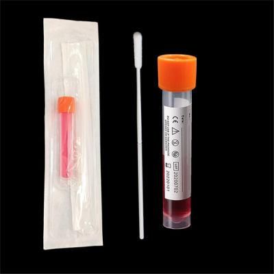Disposable Virus Collection and Preservation Kits Sample Tube with Swab