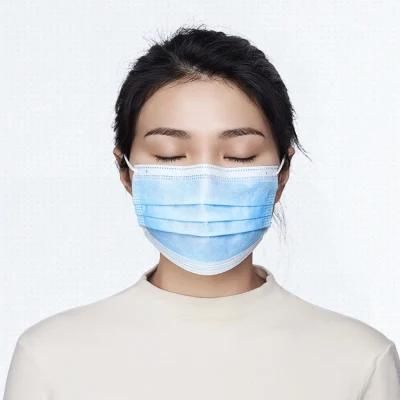 Ce Certified 3ply Disposable Protective Medical Surgical Face Mask 3 Ply Non Woven Type Iir Face Mask