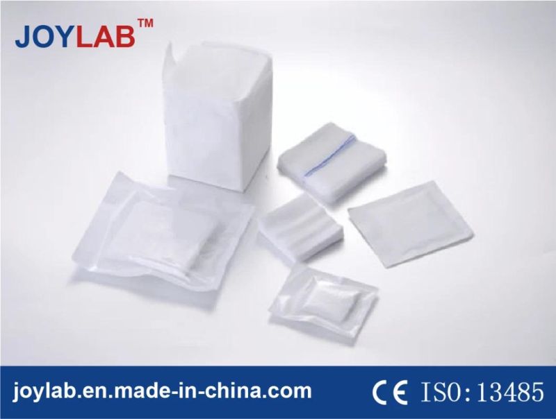 100% Cotton Sterile Gauze Swabs Pad (Manufacturer with FCS, CE. ISO certificated)