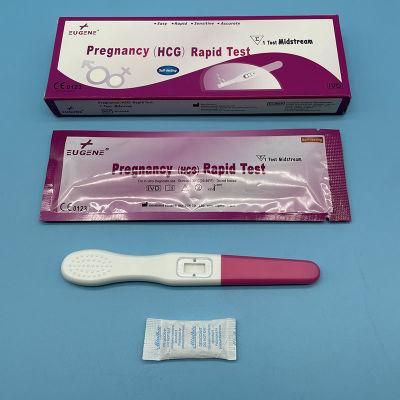 Wholesale CE ISO Approved Home Early Rapid Urine HCG Pregnancy Test