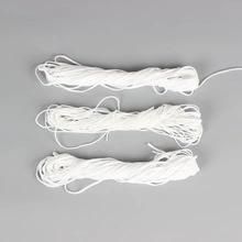 White 3mm Ear Loop Elastic Cord/Elastic Band/Stretch Elastic Spool for Medical Masks