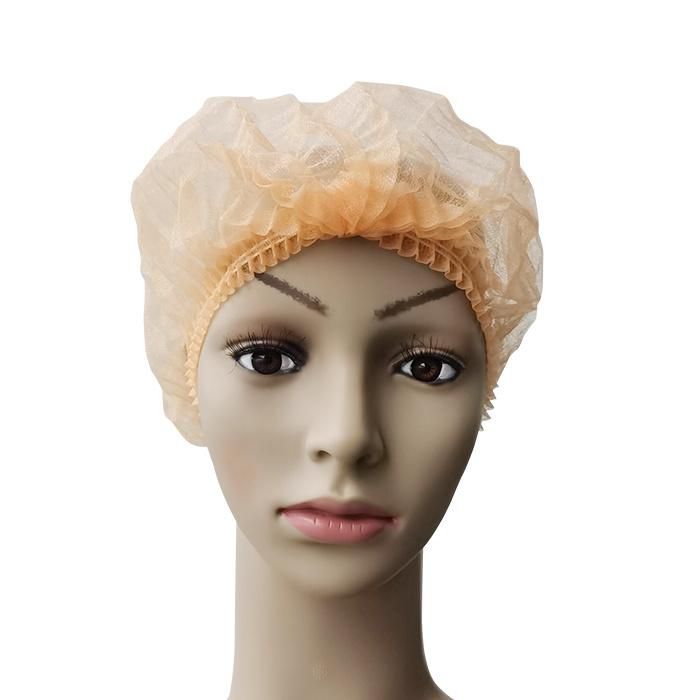 ISO13485 Wholesale Elastic Workshop Restarant Dust Proof Food Service Nursing Polypropylene Disposable Healthcare Clinic Hair Nets